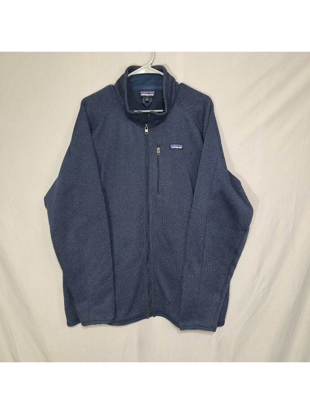 Patagonia Better Sweater Jacket Mens XXL New Navy Blue Full Zip Fleece 25528